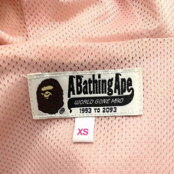 A Bathing Ape Women’s Polyester Shell Windbreaker in Pink - Picture 2 of 9